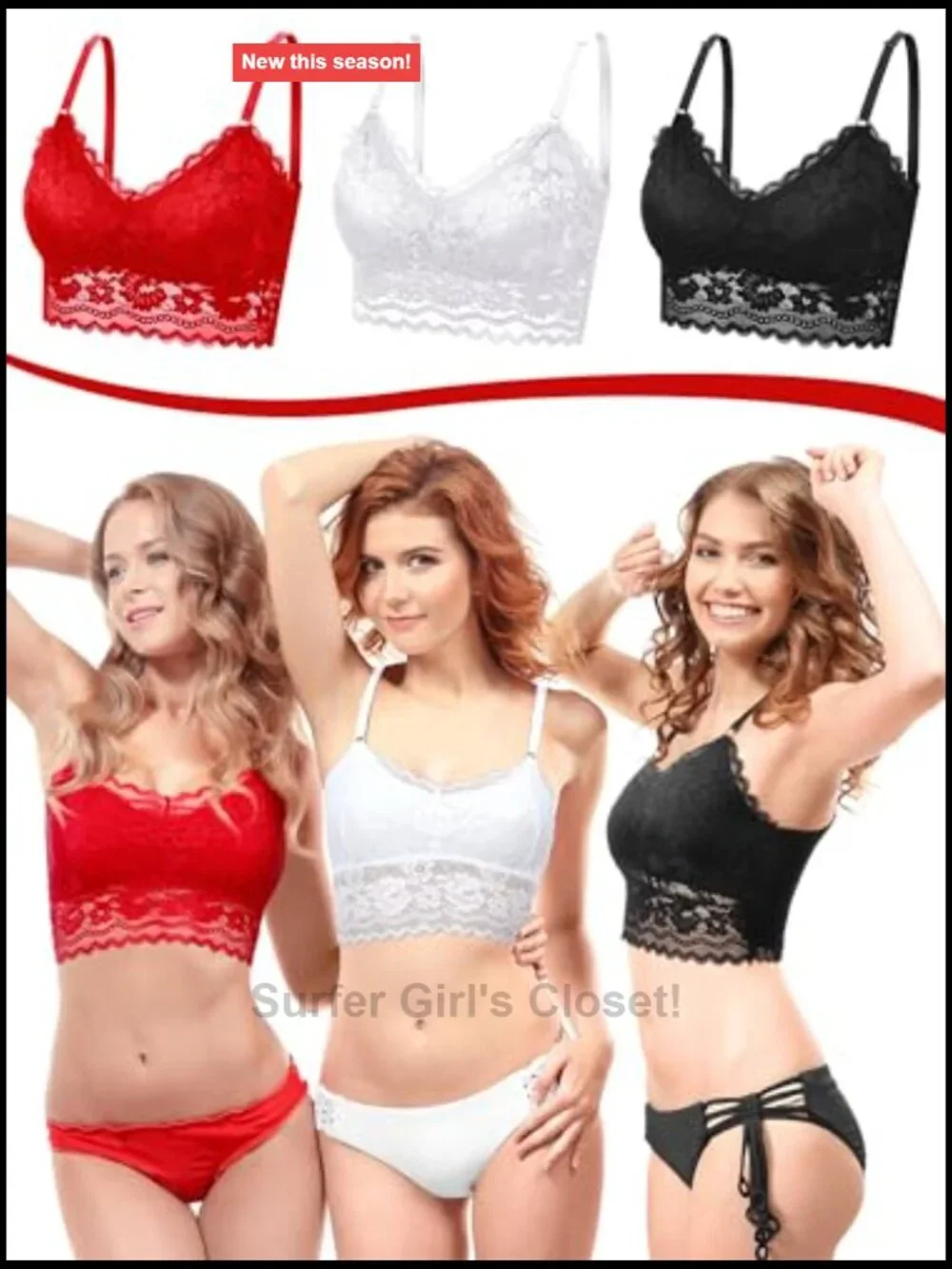 N/A lace bralette